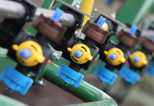 Nozzle placement